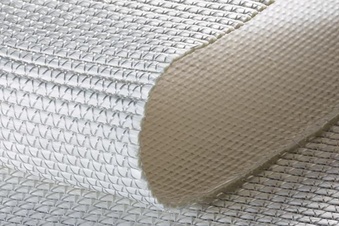 Multi-fabric silica fabric webs